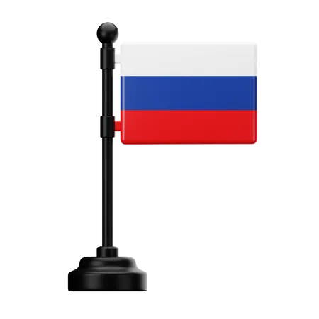 Russland Flagge  3D Icon