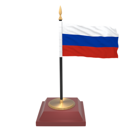 Russland Flagge  3D Icon