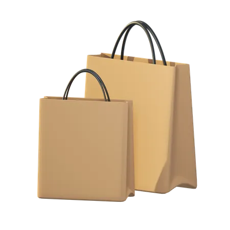 Sac de courses  3D Illustration