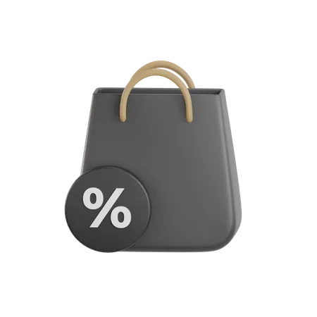 Bolsa de compras  3D Icon