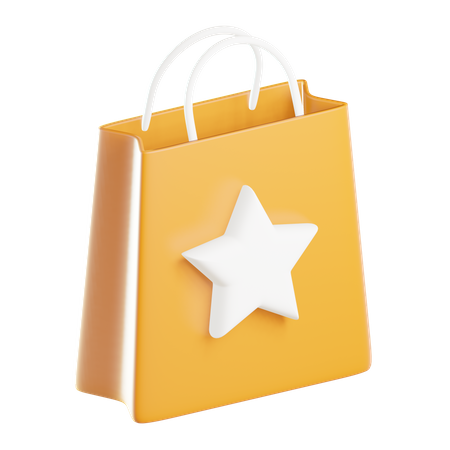 Sacolas de compras  3D Icon