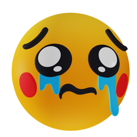 Sad Emoji  3D Icon