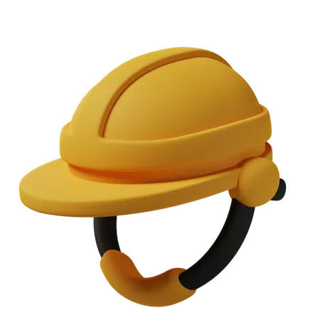 Safety Helmet  3D Icon