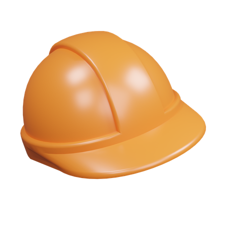 Safety Helmet  3D Icon