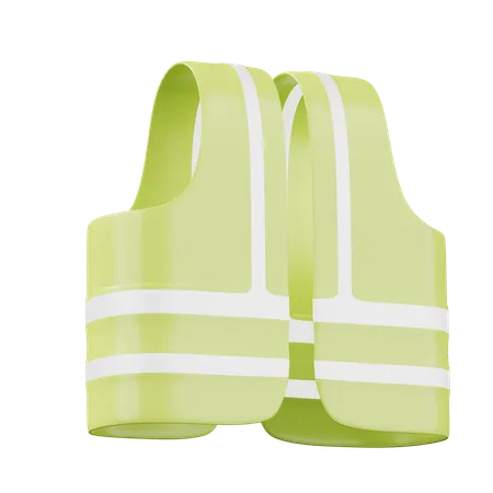 Safety Jacket  3D Icon