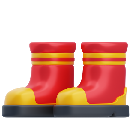 Safety Shoes  3D Icon