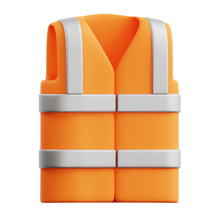 Safety Vest  3D Icon