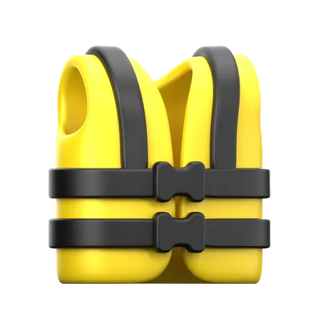 Safety Vest  3D Icon