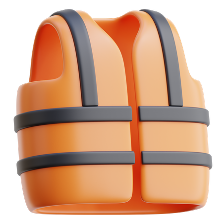 Safety Vest  3D Icon