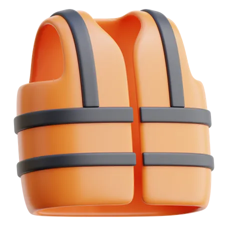 Safety Vest  3D Icon