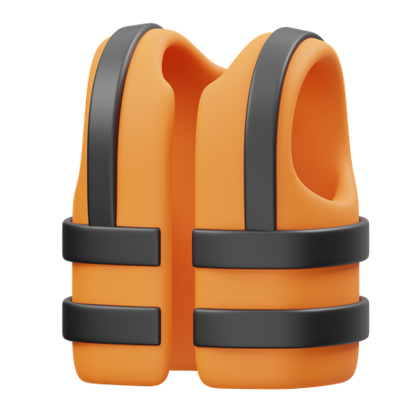 Safety Vest  3D Icon