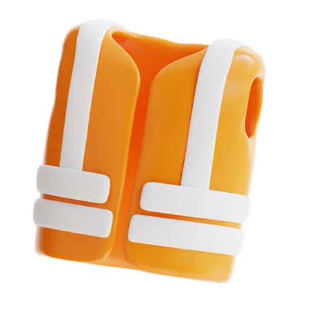 Safety Vest  3D Icon