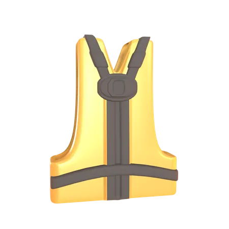 Safety Vest  3D Icon