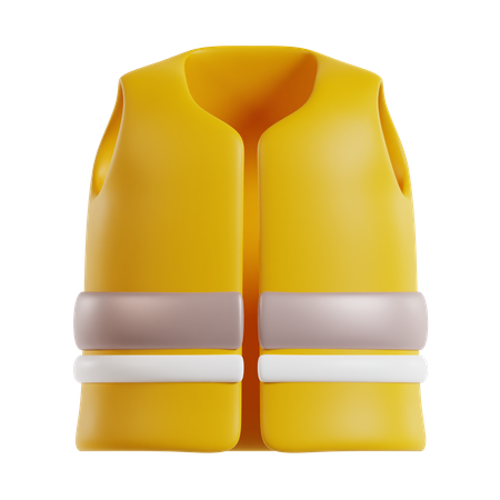 Safety Vest  3D Icon