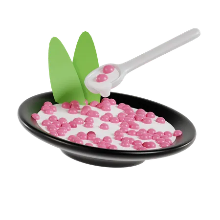 Sago Porridge  3D Icon