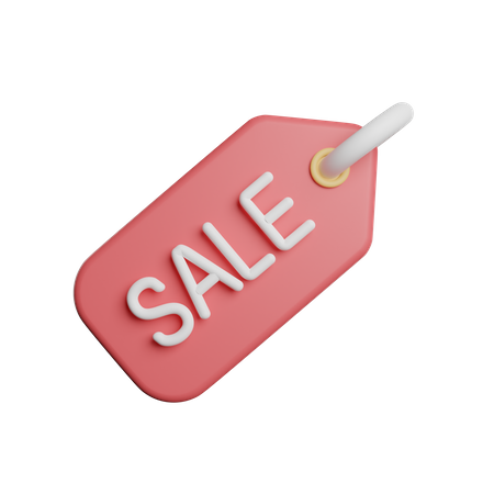 Sale Tag  3D Icon