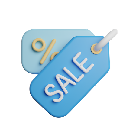 Sale Tag  3D Icon