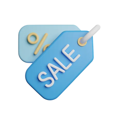 Sale Tag  3D Icon