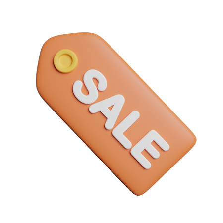 Sale Tag  3D Icon