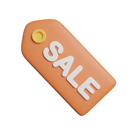 Sale Tag  3D Icon