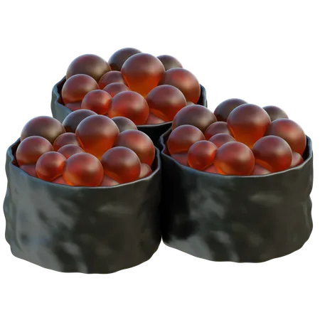 Salmon Egg  3D Icon