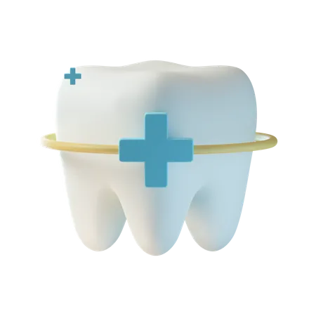 Salud dental  3D Icon