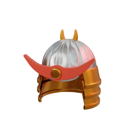 Samurai Hat  3D Icon