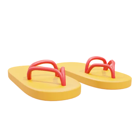 Sandalen  3D Icon