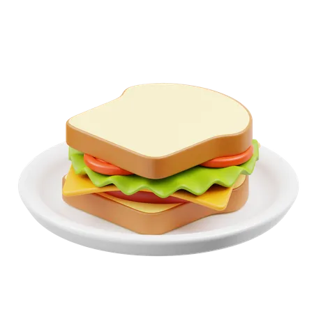 Sandwich  3D Icon