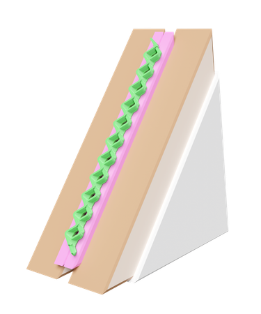 Sándwich  3D Icon