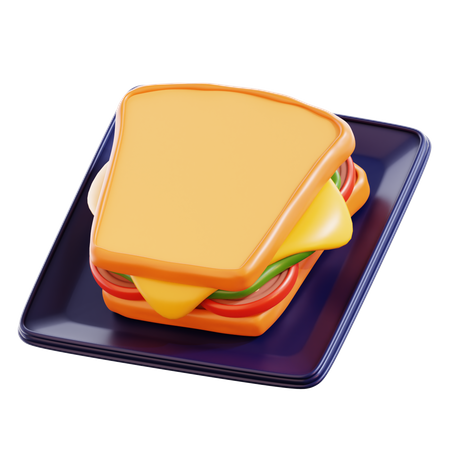 Sandwich  3D Icon