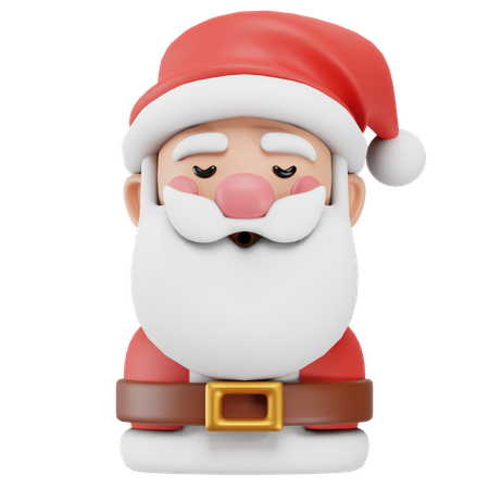 Santa Claus  3D Icon