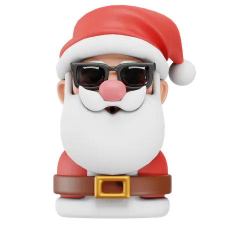 Santa Claus  3D Icon