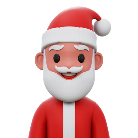 Santa Claus  3D Icon