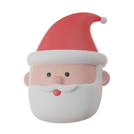 Santa Claus  3D Icon