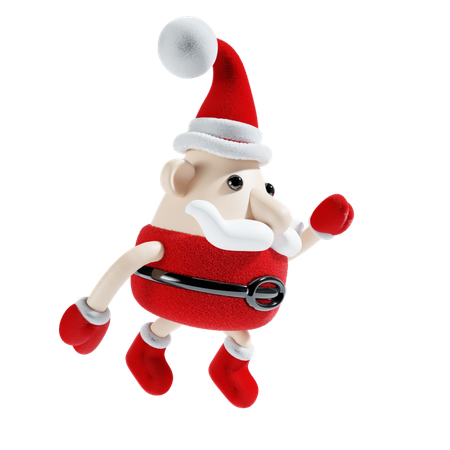 Santa Claus  3D Illustration