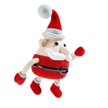 Santa Claus  3D Illustration