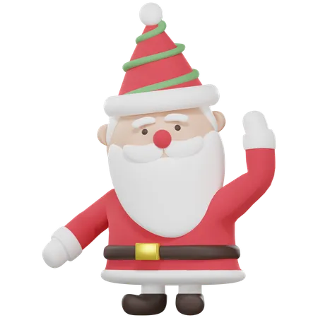 Santa Claus  3D Icon