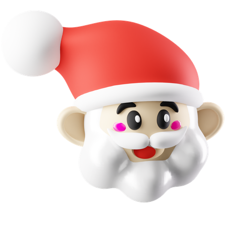 Santa Claus  3D Icon