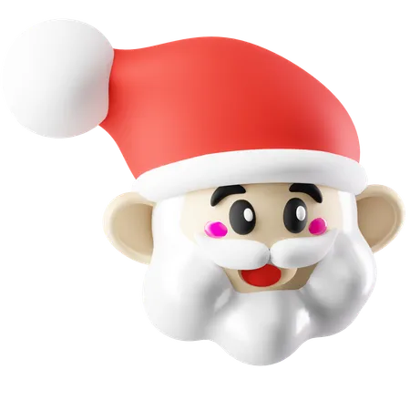 Santa Claus  3D Icon