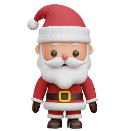 Santa Claus  3D Icon