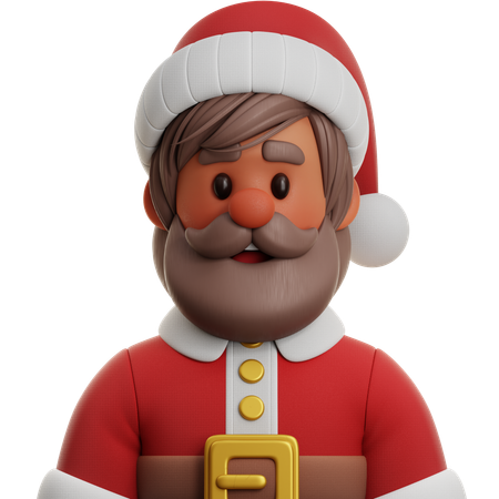 Santa Claus  3D Icon