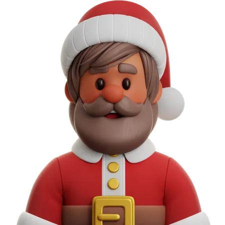 Santa Claus  3D Icon