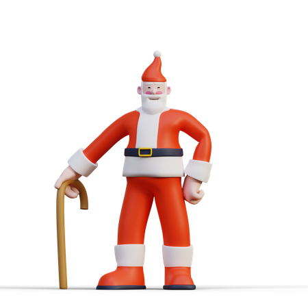 Santa Claus  3D Illustration