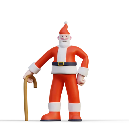 Santa Claus  3D Illustration