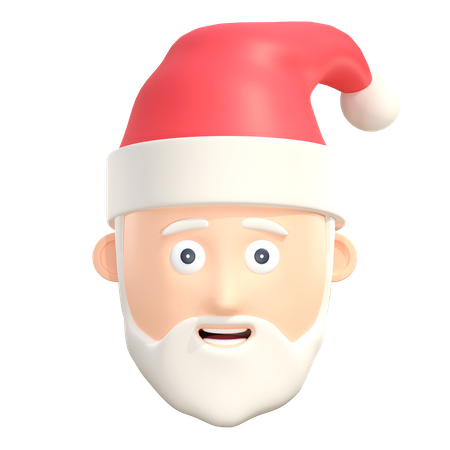 Santa Claus  3D Icon