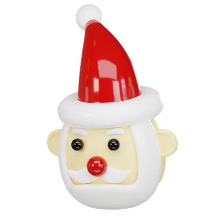 Santa Claus  3D Icon