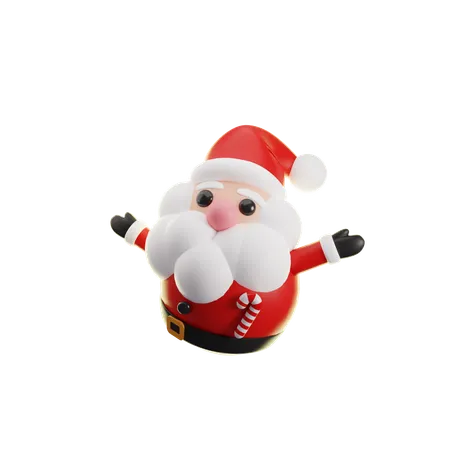 Santa Claus  3D Icon