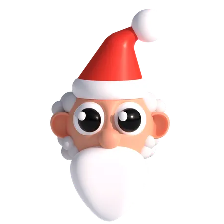 Santa Claus  3D Icon