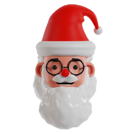 Santa Claus  3D Icon